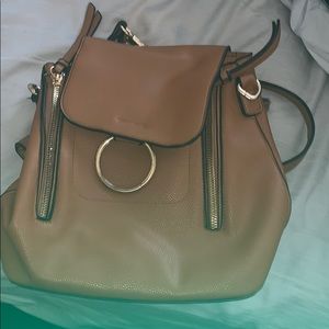 Brown Backpack